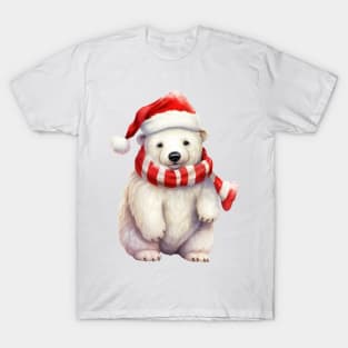 Christmas Polar Bear T-Shirt